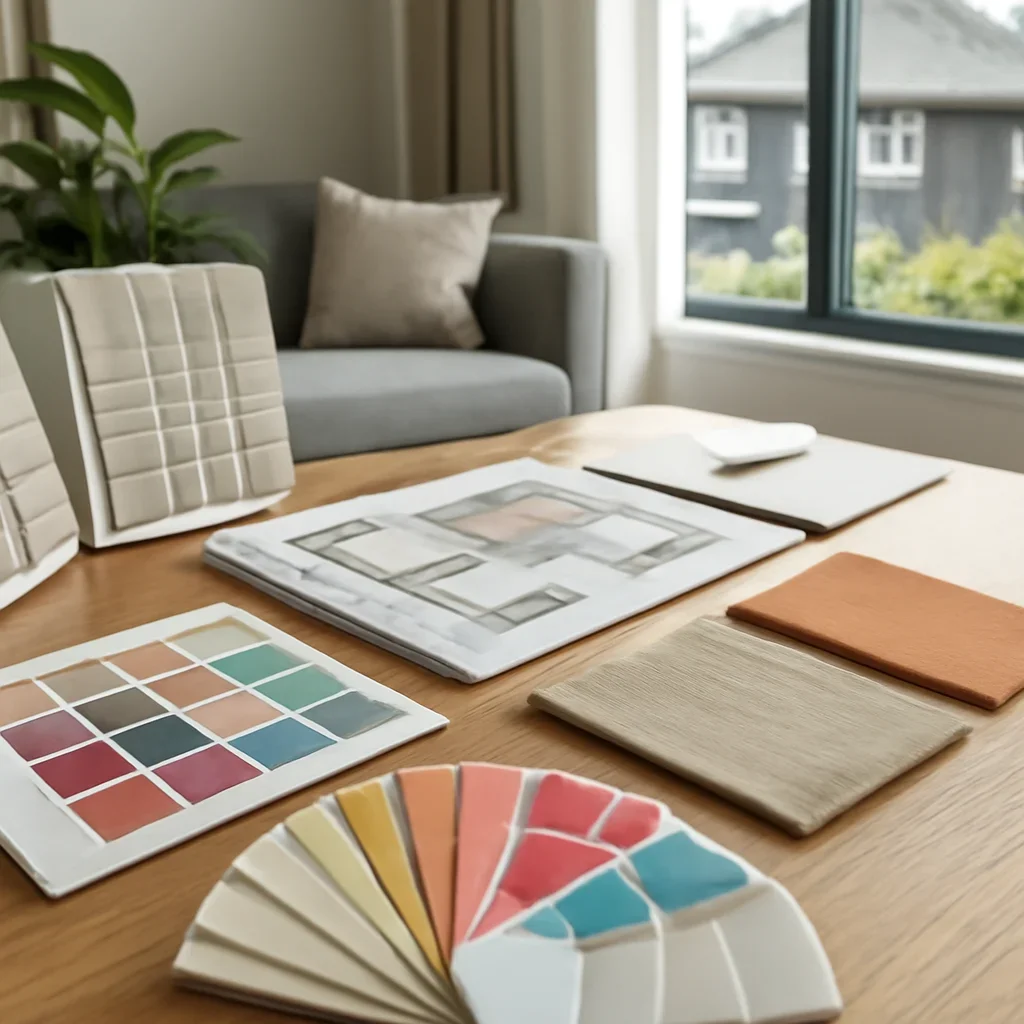 Design planning related to colour consultation