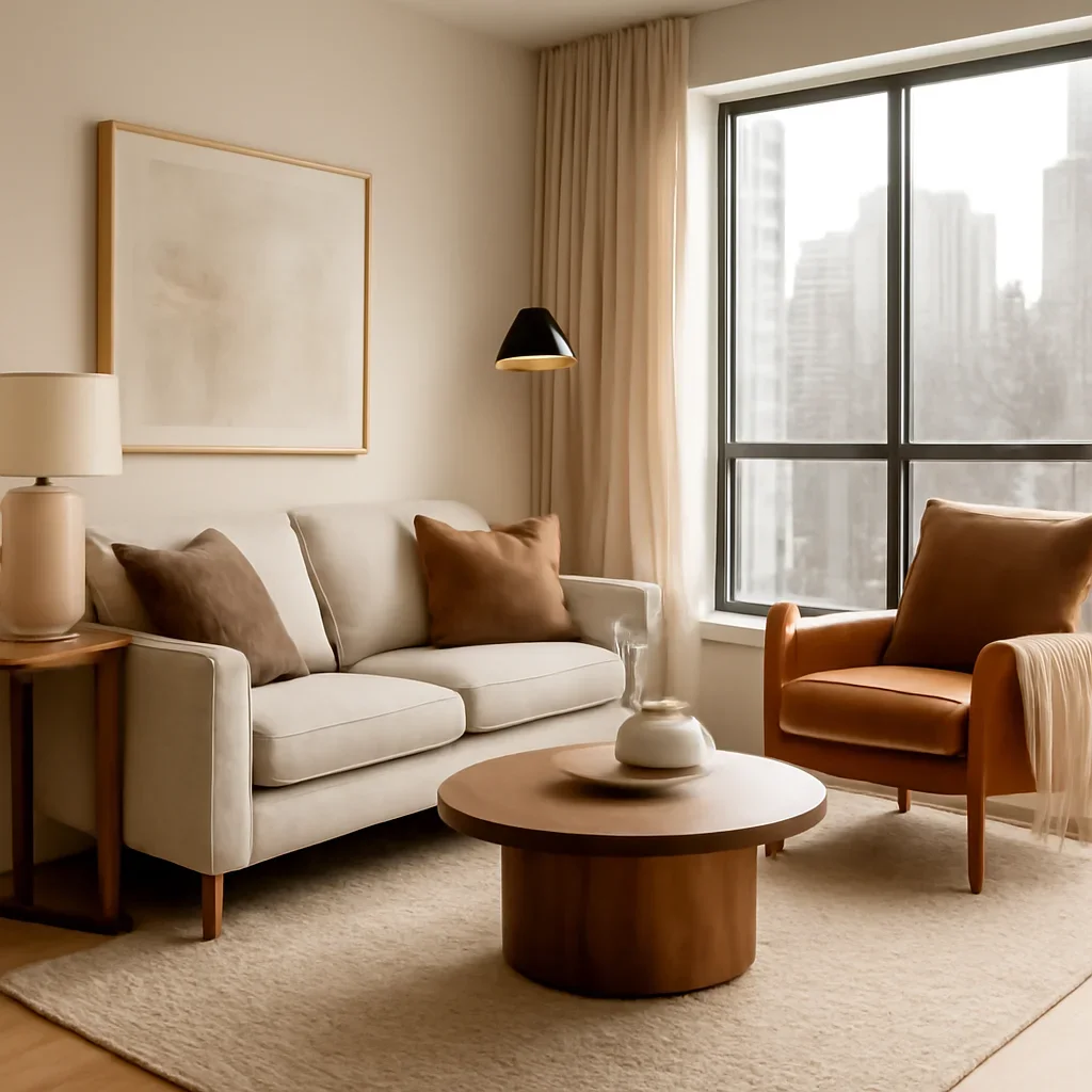 Welcoming Toronto home interior for condo renovation design consultation