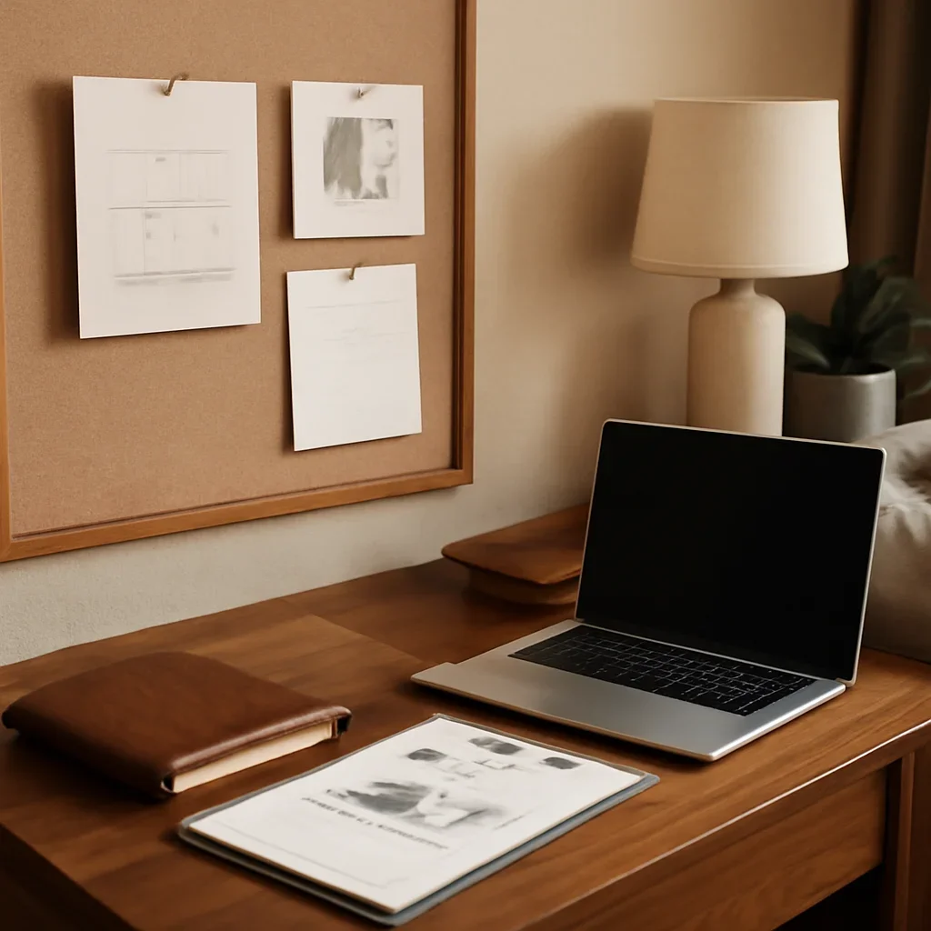 Thoughtful interior details related to trade & procurement coordination