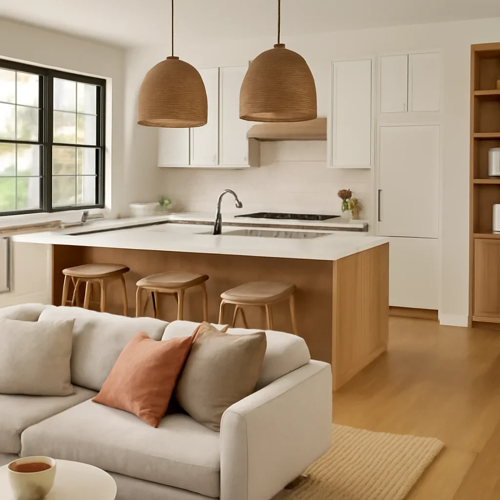 Welcoming Toronto home interior for kitchen design consultation
