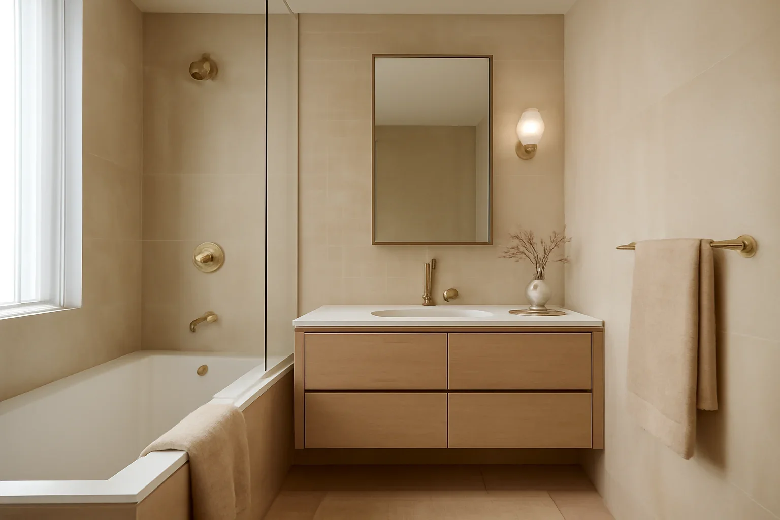 Bathroom design portfolio featured interior image