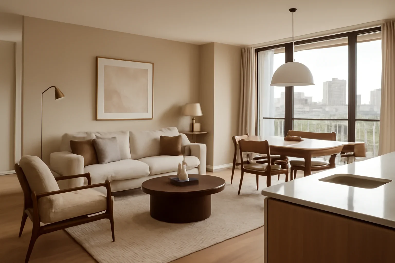 Condo renovation portfolio featured interior image
