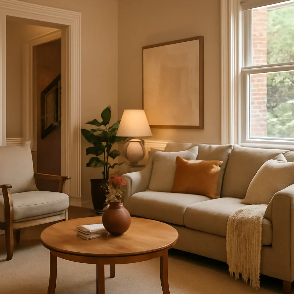 Welcoming Toronto home interior for project management consultation