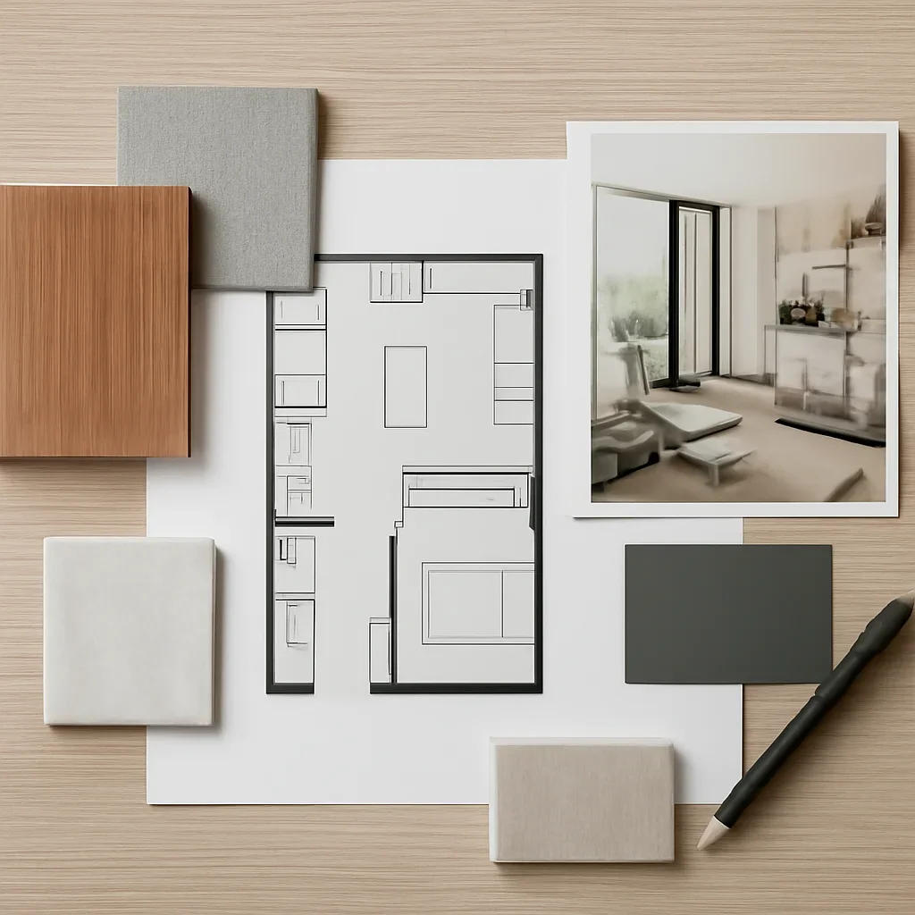 Design planning related to small space design