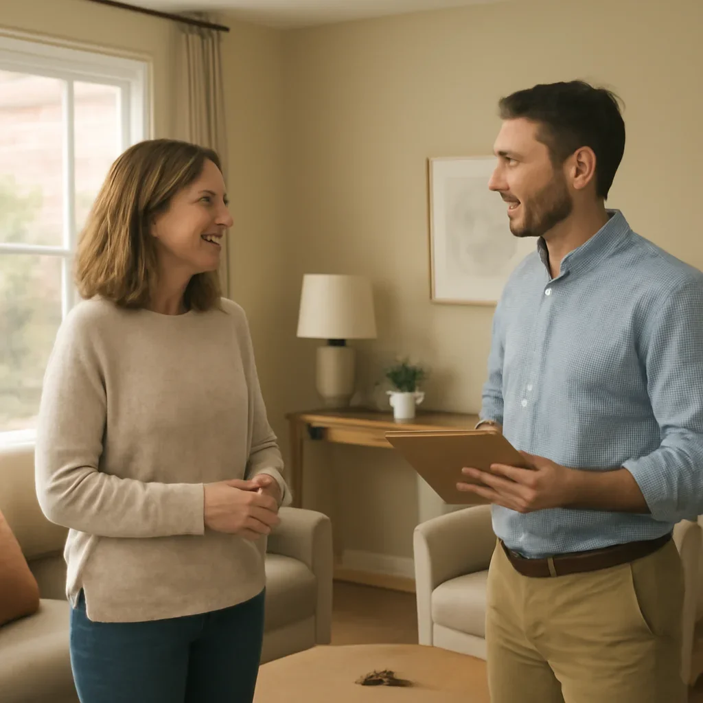 The working relationship matters just as much as the finished room call to action image